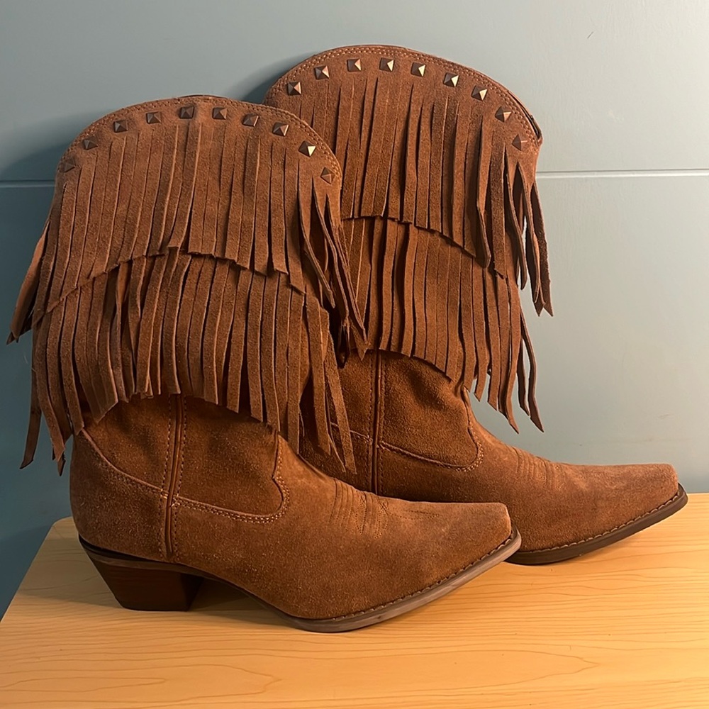 Fringe Cowboy boots